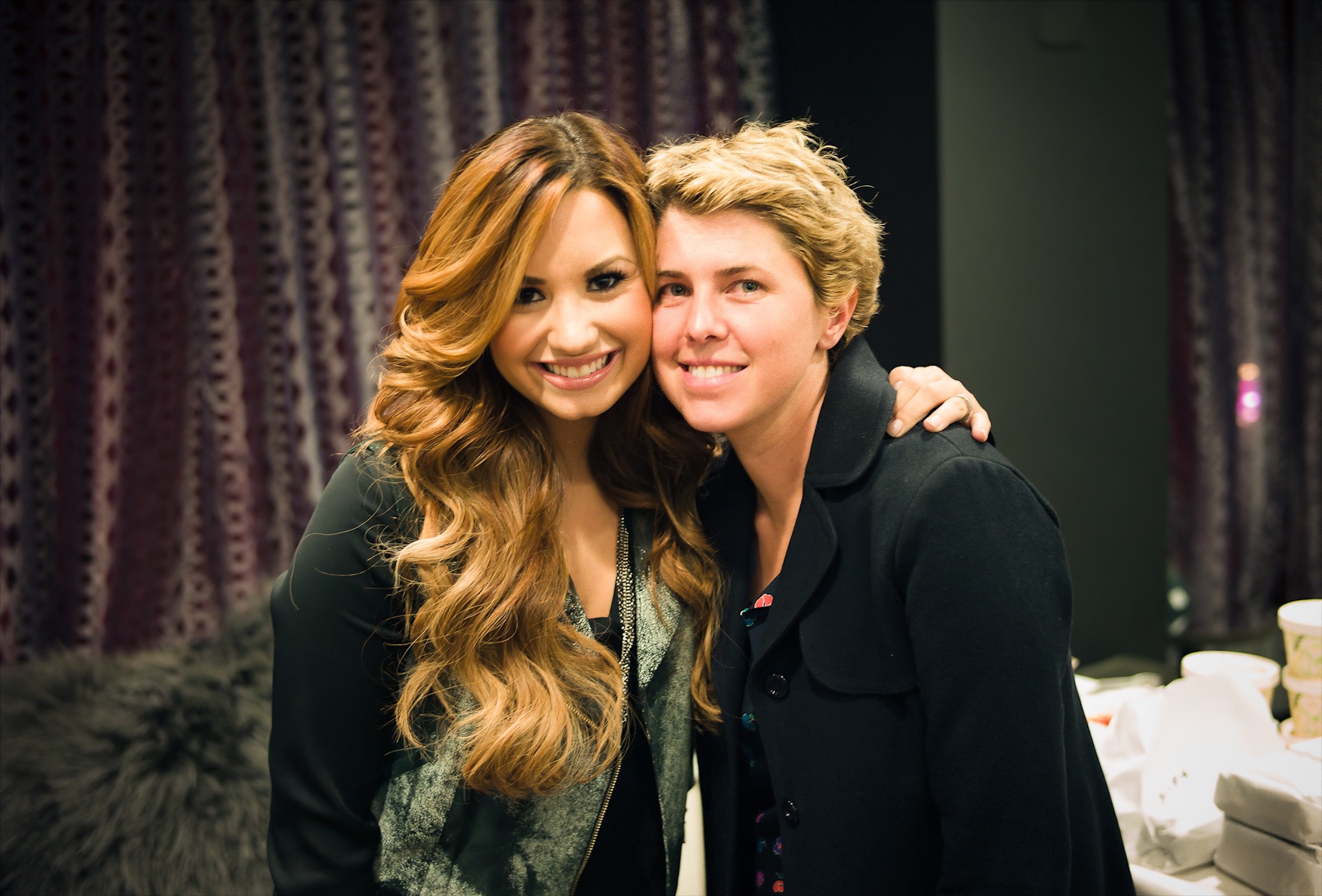 Samantha Storr with Demi Lovato — Stay Strong