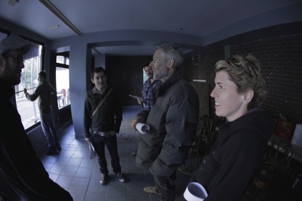 Samantha Storr behind the scenes — Fight For Your Right
